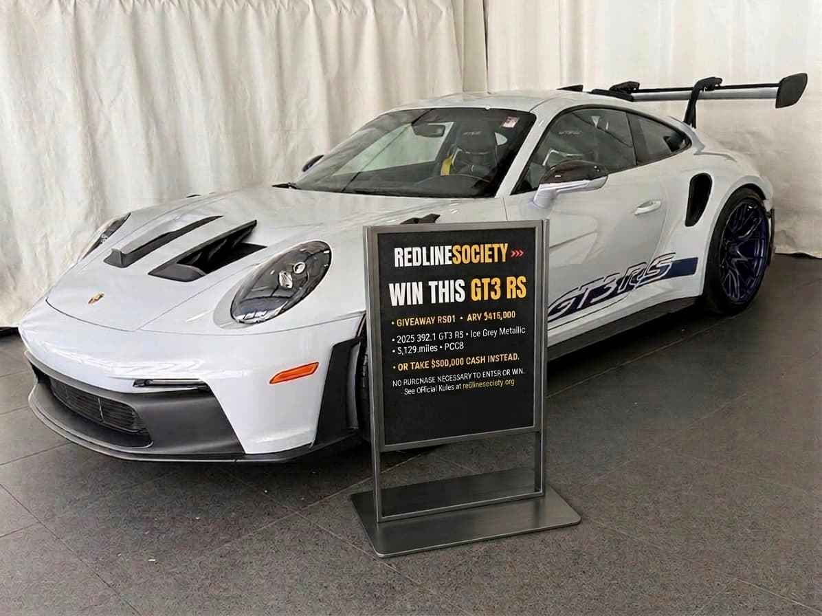2025 Porsche 911 GT3 RS in Ice Grey Metallic
